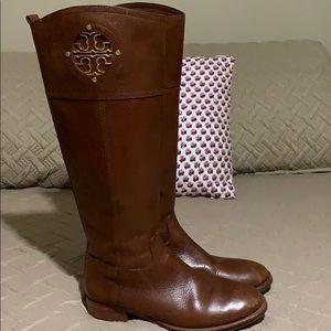 Tory Burch Almond Kiernan Riding Boots‼️
